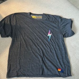 Aviator nation size small grey/black t shirt worn once